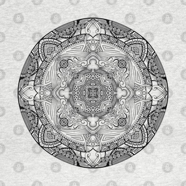 Abstract Mandala by ilhnklv